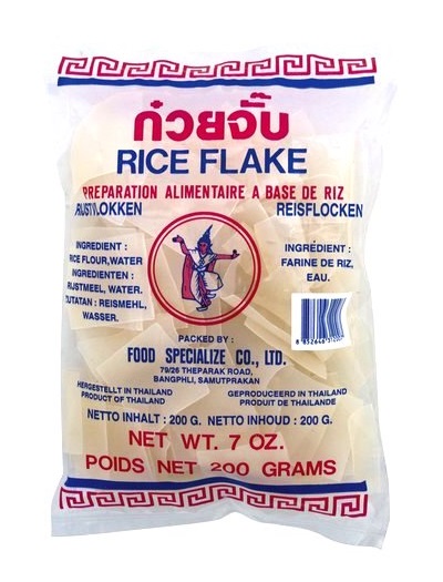 Fiocchi di riso rettangolari - Thai Dancer 200 g.